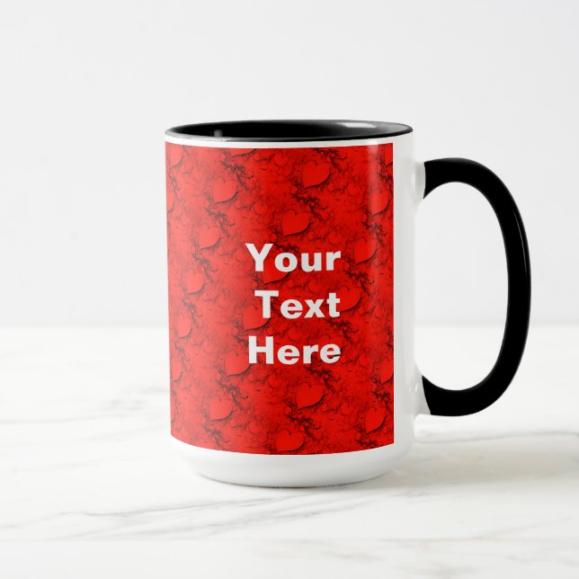 Mug Coeurs sensibles (Droite)