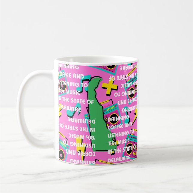 Mug Coffee and '80s Music in Delaware  (Gauche)