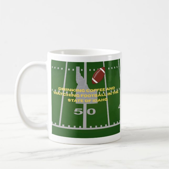 Mug Coffee and Football in Idaho (Gauche)