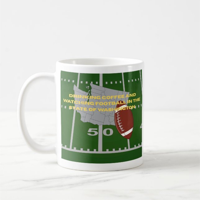 Mug Coffee and Football in Washington  (Gauche)