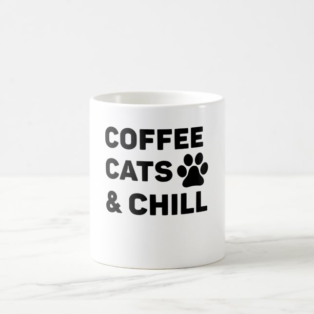 Mug Coffee Cats et Chill (Centre)