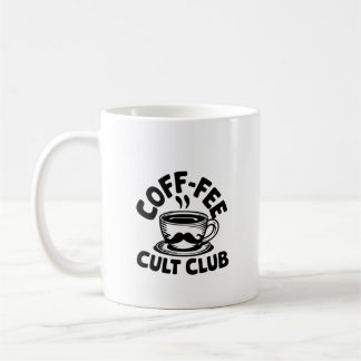 Mug Coffee Club - Un culte de café U_U