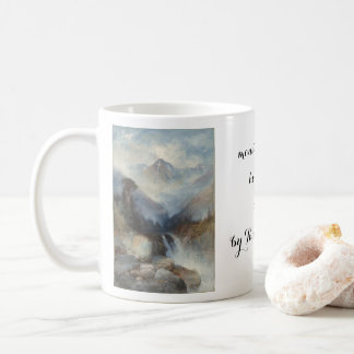 Mug coffee cup gallery art, mountain of the holy cross