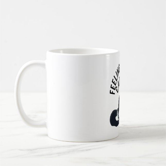 Mug Coffee Lemur Illustration mignon Primate Madagasca (Gauche)