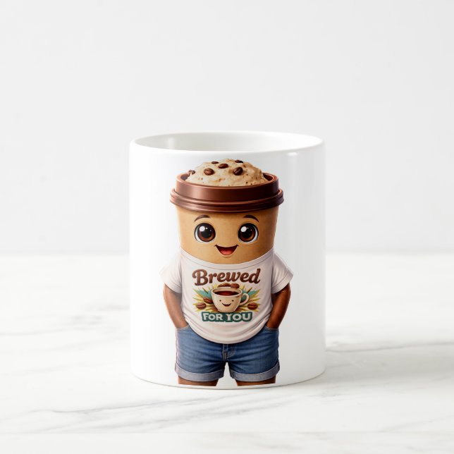Mug Coffee Man – Création amusante pour les vrais rois (Centre)