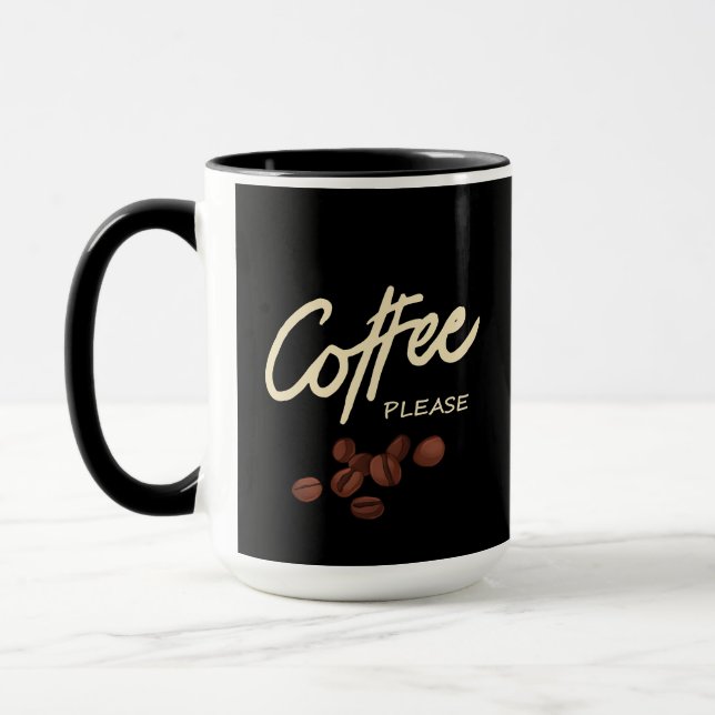 Mug Coffee Please Coffee Lover (Gauche)