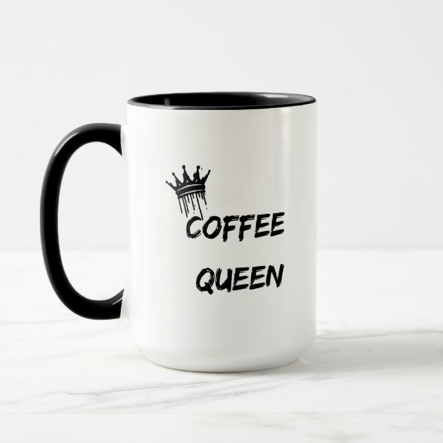 Mug , coffee, Queen  (Gauche)