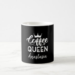 Mug Coffee queen amoureuse du café humour