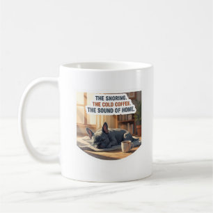 Mug Coffre de Bouledogue Français Bleu Ronflant Maman 