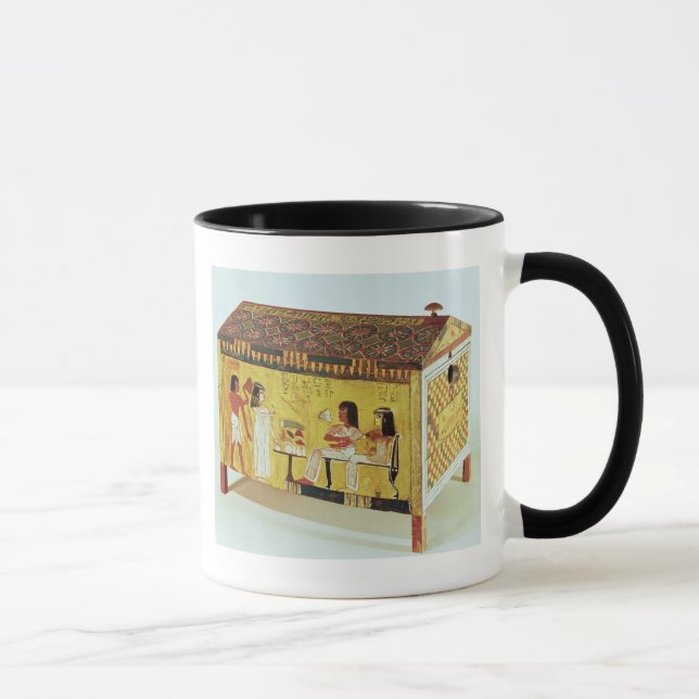 Mug Coffre peint avec une scène de banquet (Droite)