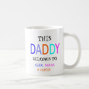 Mug Coffret personnalisé Ce papa appartient à,