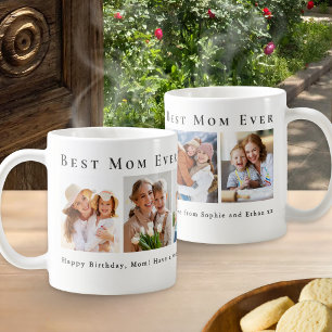 Mug Coffret photo personnalisé Meilleure Maman 5 Café