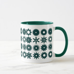 Mug Cogs - Chasseur vert