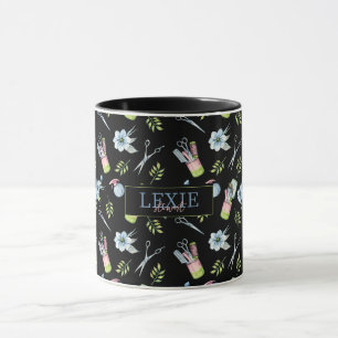 Mug Coiffeur, Coiffeuse Salon de Beauté Personnalisé