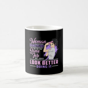 Mug Coiffeur Hair Styliste Barber Femme Job Cadeau