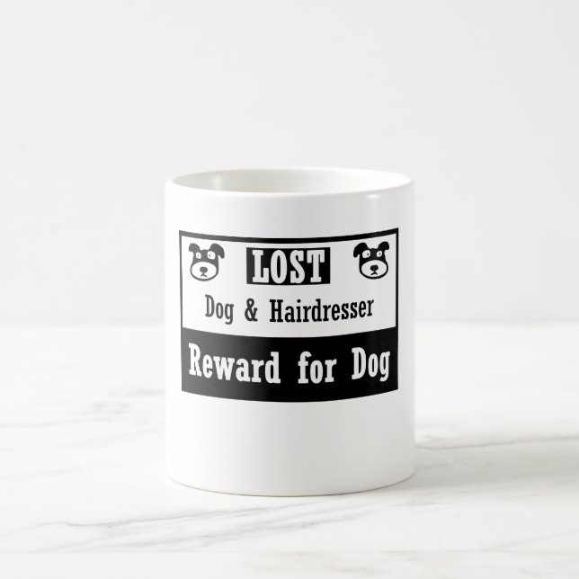 Mug Coiffeur perdu de chien (Centre)