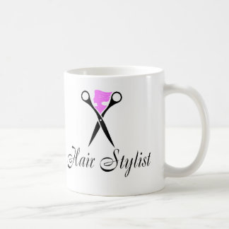 Mug Coiffeur (rose/ciseaux)