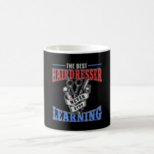 Mug Coiffeuse Styliste Ciseaux Barbier Coiffeur Cadeau