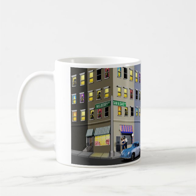 Mug Coin de Mulberry St. et Sam & Dave Ave. (Gauche)