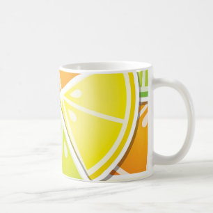 Mug Coincés d'agrumes funky