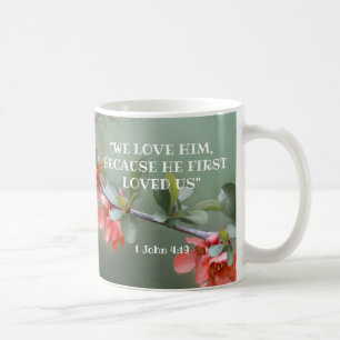 Mug coing ornemental japonais avec citation de la Bibl