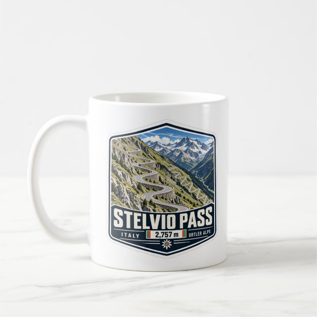 Mug Col du Stelvio – Passo dello Stelvio (Gauche)