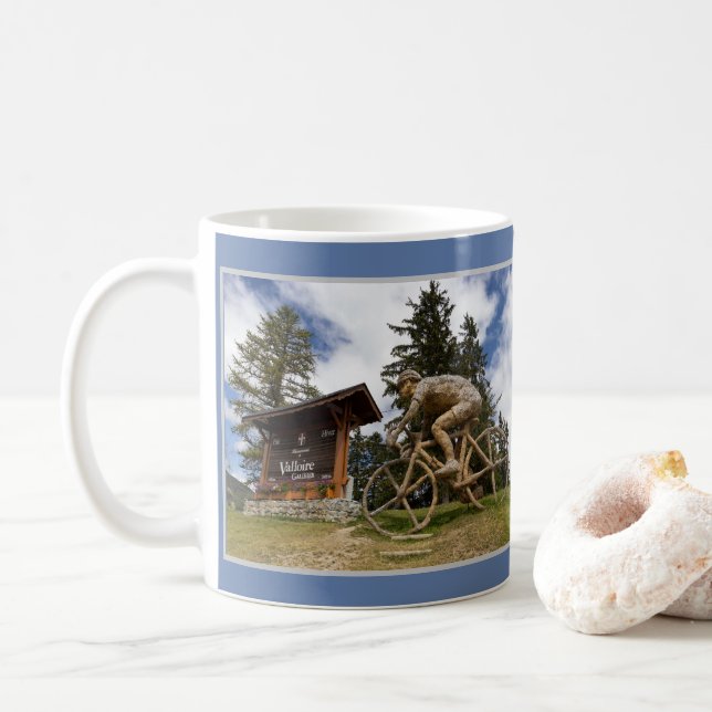 Mug Col du Télégraphe, Valloire, France (Avec donut)