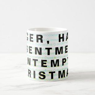 MUG COLÈRE, HAINE, RESSENTIMENT, CONTEMPT... NOËL!