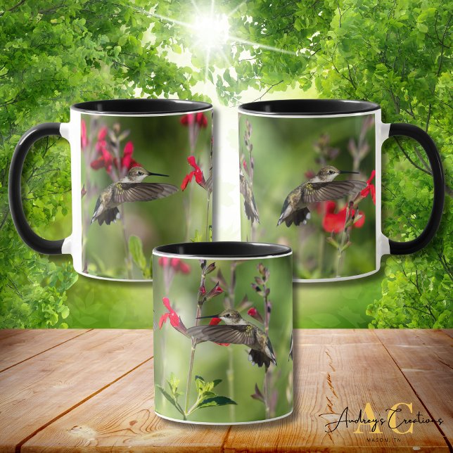 Mug Colibri à gorge rubis Design  (Créateur téléchargé)