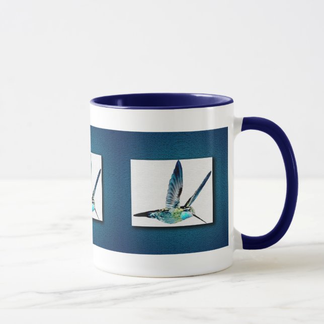 Mug Colibri bleu (Droite)