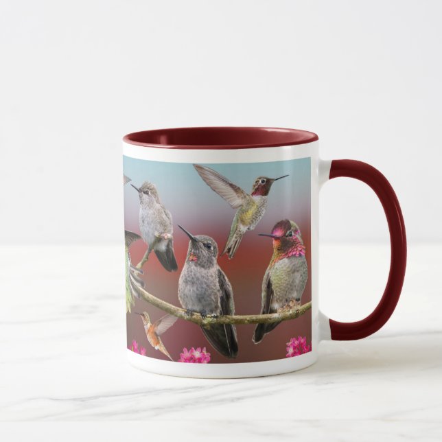 Mug Colibri d'Anna et colibri roux (Droite)