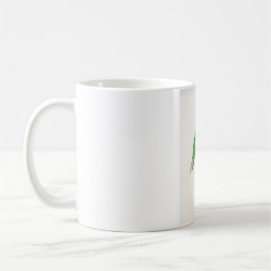 Mug Colibri et café peinture d'oiseau mignonne aquarel