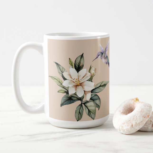 Mug Colibri et Jasmin (Avec donut)