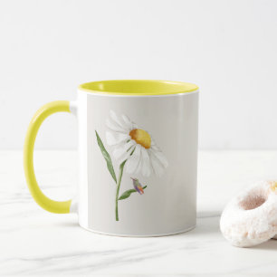 Mug Colibri et marguerite