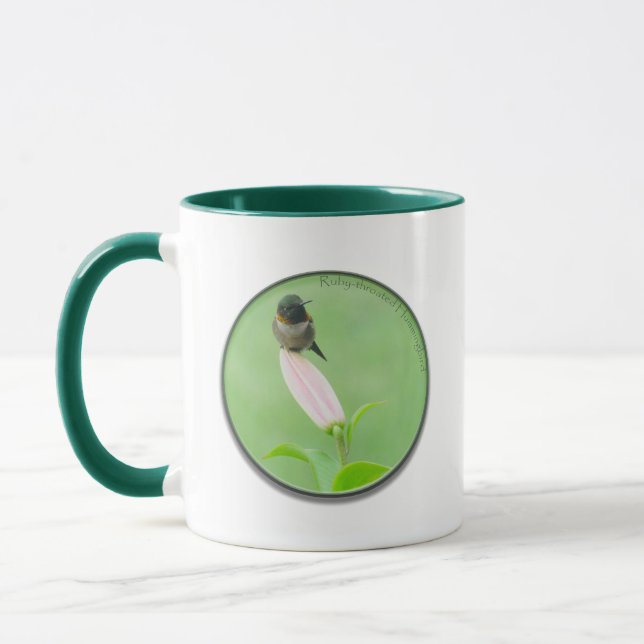 Mug Colibri rubis sur Lily (Gauche)