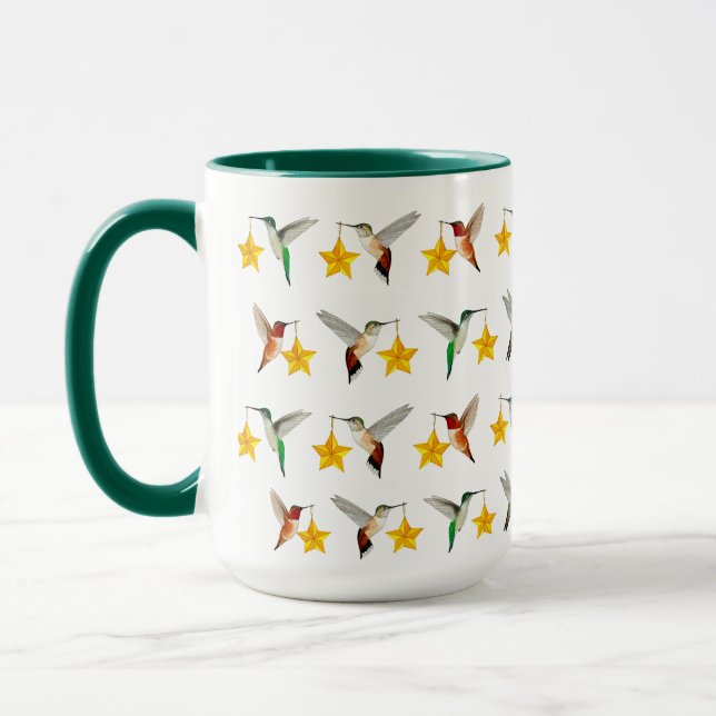 Mug Colibris de Noël (Gauche)