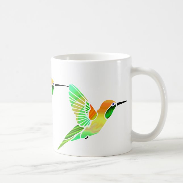 Mug Colibris de sorbet de chaux de citron (Droite)