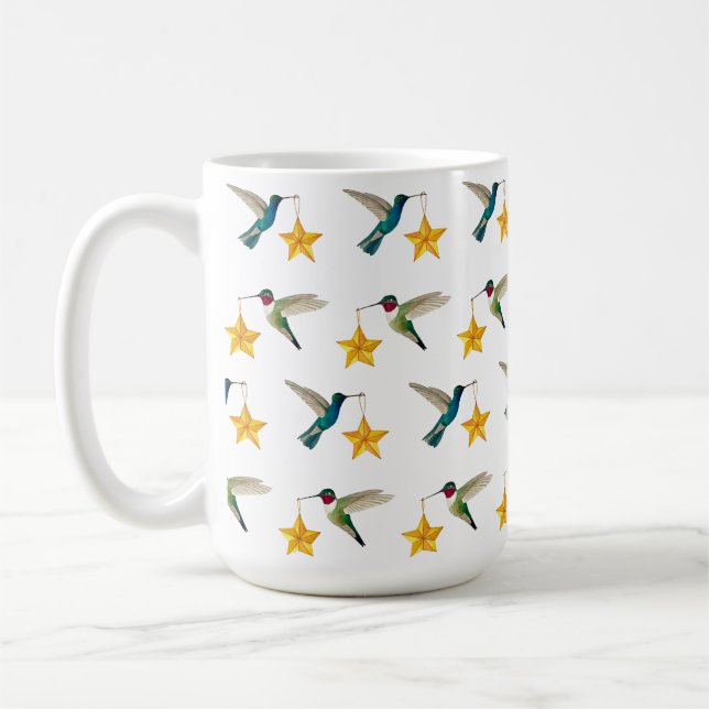 Mug Colibris et étoiles (Gauche)