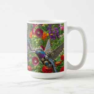 Mug Colibris Steampunk