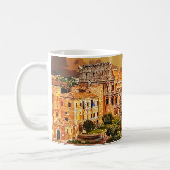 Mug Coliseum Italy Rome #6 (Gauche)
