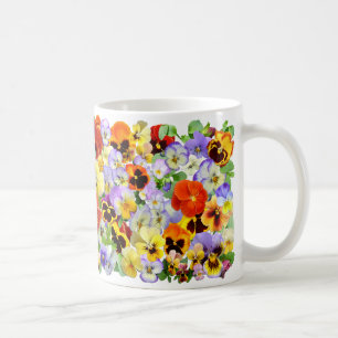 Mug Collage coloré de Pansy
