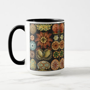Mug Collage d'art de la vie marine nautique d'Ernst Ha