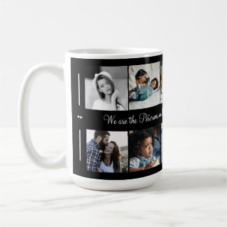 Mug Collage de 10 photos personnalisées avec votre tex