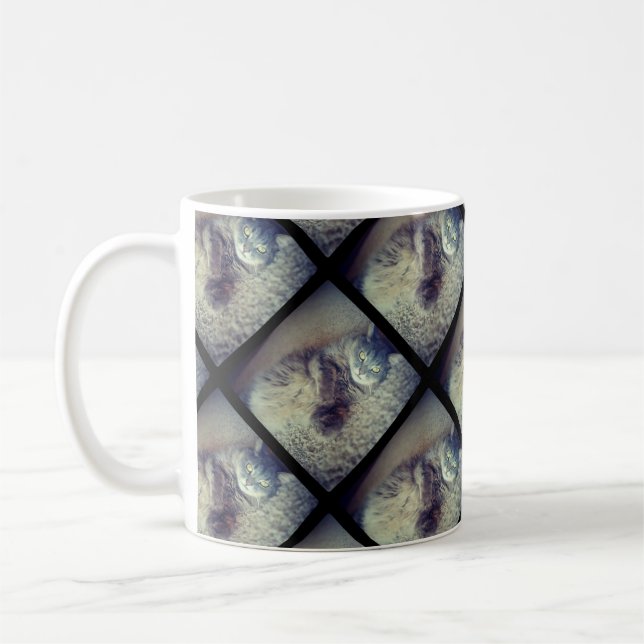 Mug Collage de chats par Shirley Taylor (Gauche)