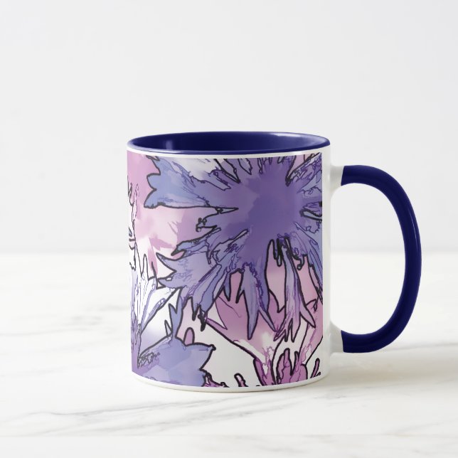 Mug Collage de Cornflower (Droite)