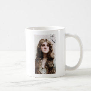 Mug Collage de femme de beauté vintage