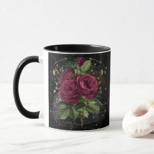 Mug Collage de filles - roses rouges du sang