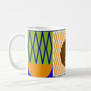 Mug Collage de forme Bauhaus