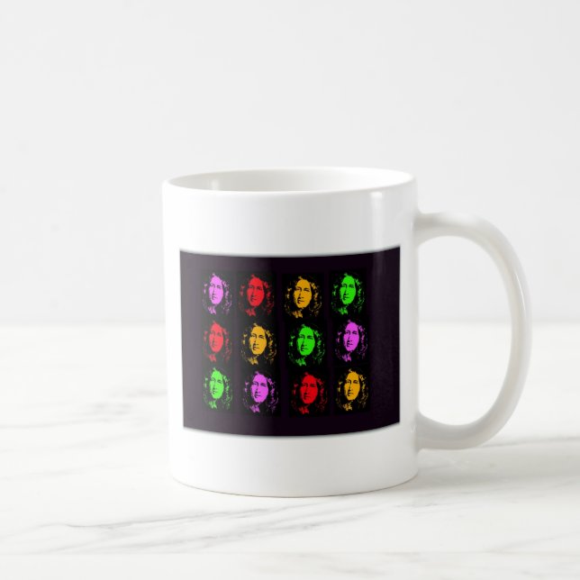 Mug Collage de George Eliot (Droite)