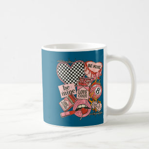 Mug Collage de la Saint-Valentin western vintage Howdy